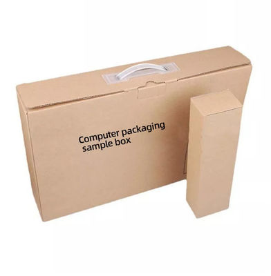 Boîte de papier ondulée recyclable ISO9001 de caisses d'emballage de l'électronique d'ODM