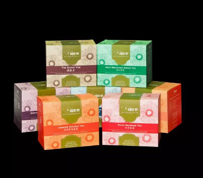 Certificats personnalisés d'OIN des boîtes FSC BSCI à thé de carton de carton