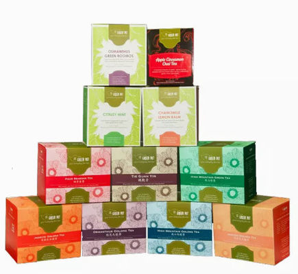 Certificats personnalisés d'OIN des boîtes FSC BSCI à thé de carton de carton