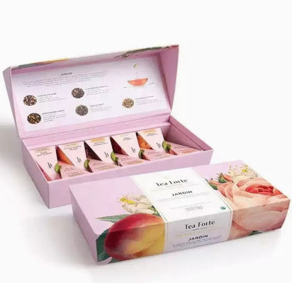 Pliage de cartons imprimé fait sur commande de thé de papier de carton fait main