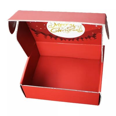 Advent Calendar Christmas Cardboard Gift enferme dans une boîte l'impression gravante en refief