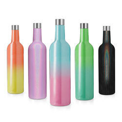 Le verre à vin en boîte de 500 ml définit la sublimation isolée en acier inoxydable