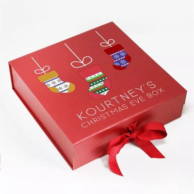 Logo fait sur commande d'Eve Sweet Box Gravure Printing de Noël de carton