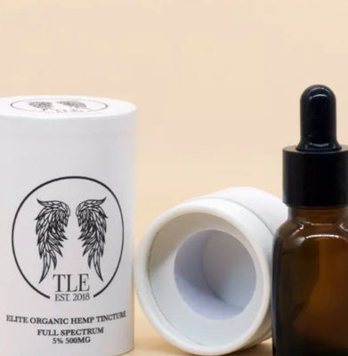 La boîte de papier d'emballage de tube de métier rond a adapté le conteneur aux besoins du client de empaquetage cosmétique