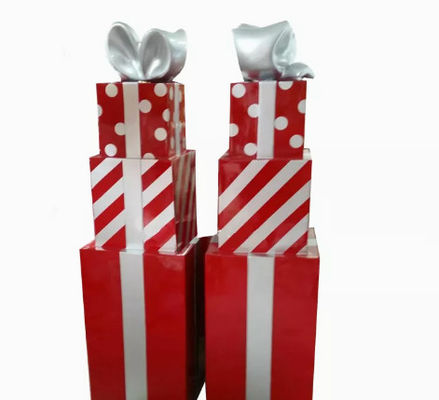 Les boîte-cadeau UV de carton de Noël de preuve arrosent la taille 100/165cm de preuve